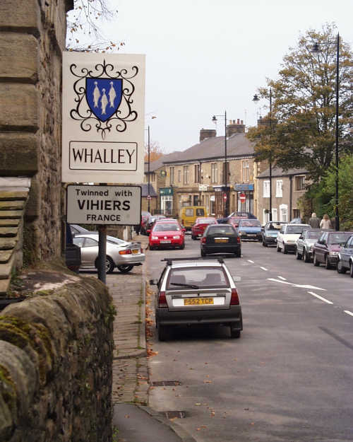 Entering Whalley from Billington